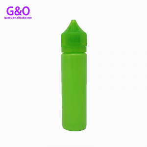 Flacone da 30ml 100ml con contagocce a tracolla 60ml gumilla verde paffuto flacone da 20ml Flacone da 2 once in pet di plastica e vape con contagocce Bottiglie pet unicorno