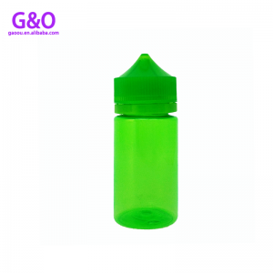 e bottiglia di vape 60ml bottiglia di vape 100ml 120ml di colore verde nuovo gorilla paffuto unicorno di plastica bottiglie di contagocce eliquid e bottiglie di succo